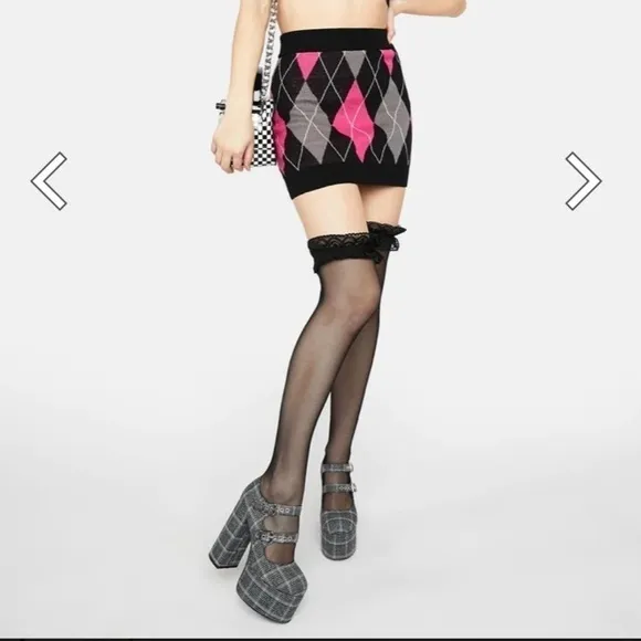 𝅺plaid, light woven fabric ,chunky, Mary Jane block heels 👠 2 straps