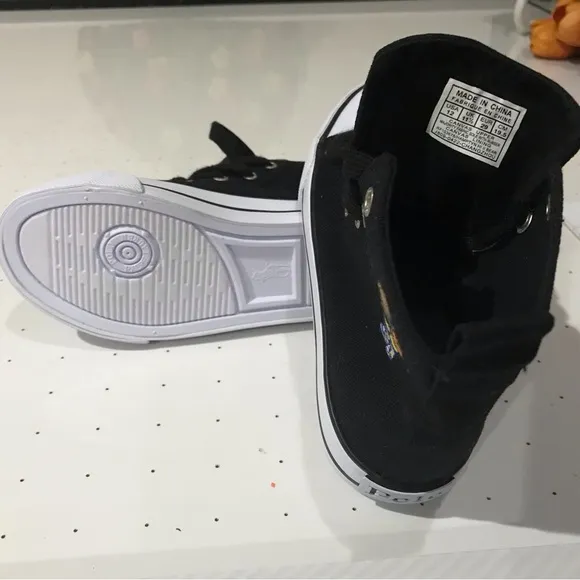 Polo Black &amp; White Sneakers