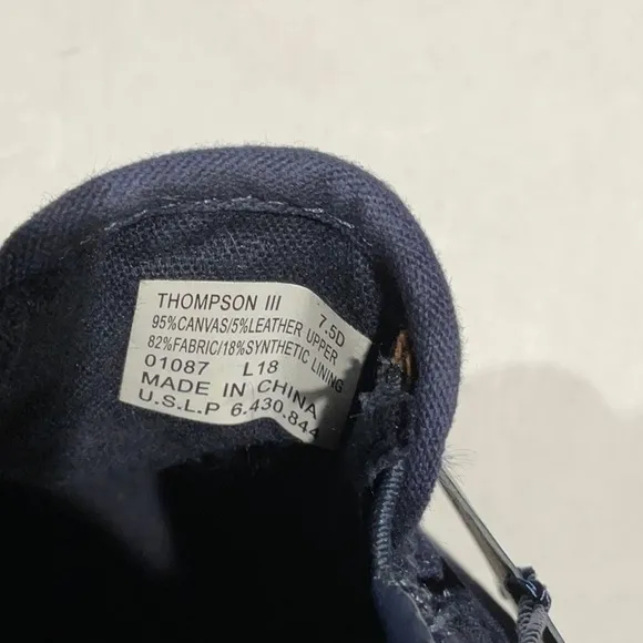 Polo by Ralph Lauren Blue and Brown Slip-On Sneakers