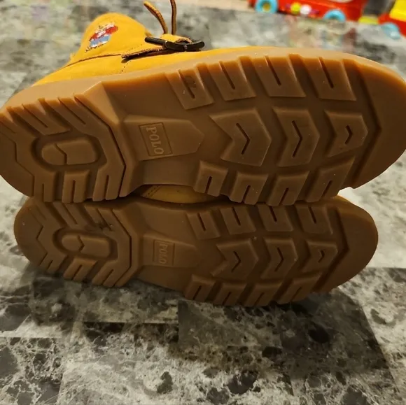 Polo Ralph Lauren bear boots