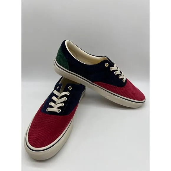 Polo Ralph Lauren Keaton Pony Men’s Lace Up Corduroy Sneakers Size 10 NEW📦