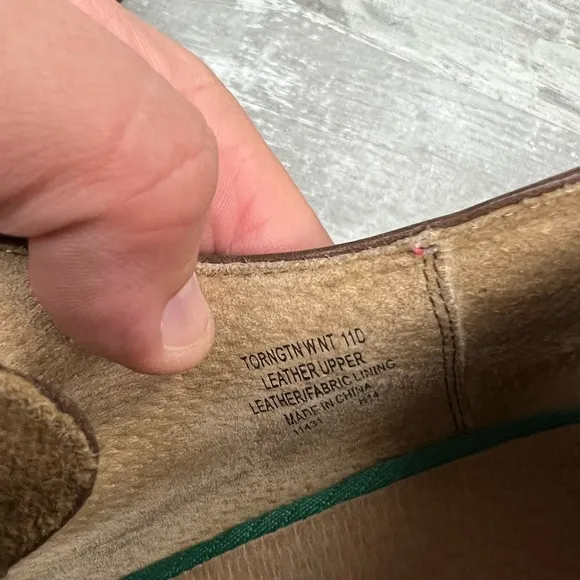 Polo Ralph Lauren Torrington Brown Wingtip Derbys 11 M