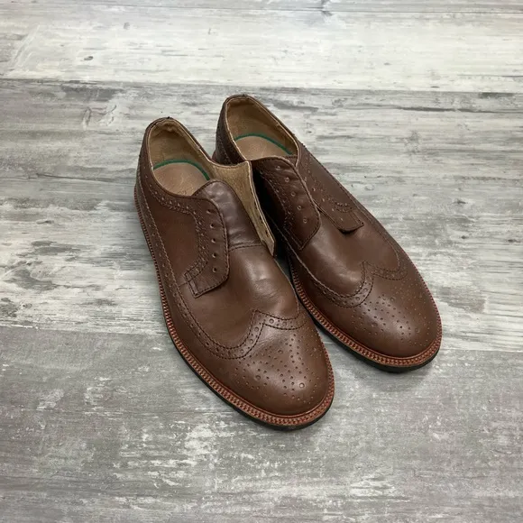 Polo Ralph Lauren Torrington Brown Wingtip Derbys 11 M