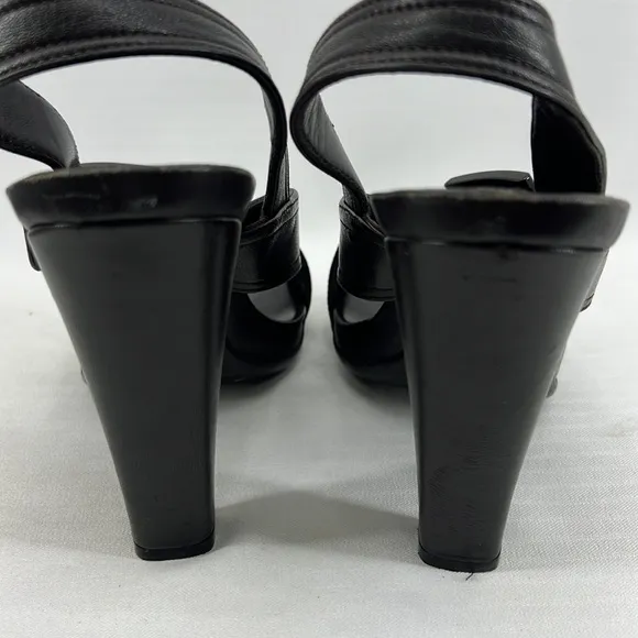 Prada Leather Slingback Heels