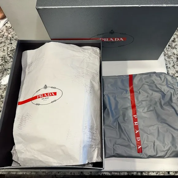 Prada Men’s Sneakers Model 4E3058 Size 10