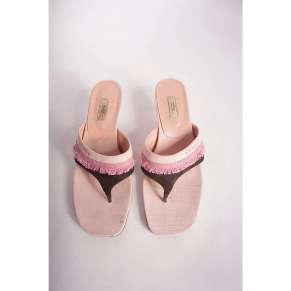 Prada Pink Sandals