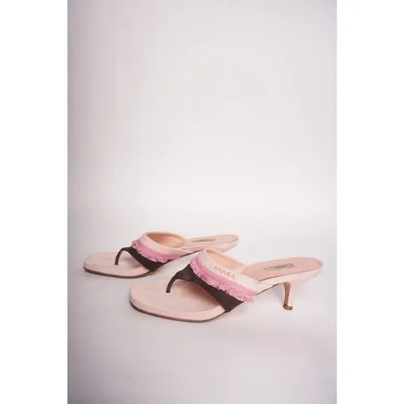 Prada Pink Sandals