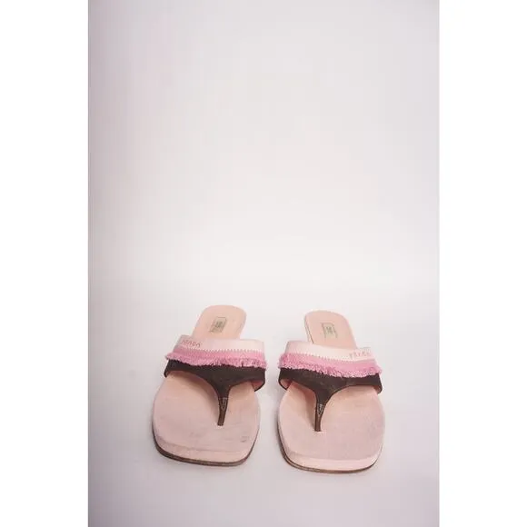 Prada Pink Sandals