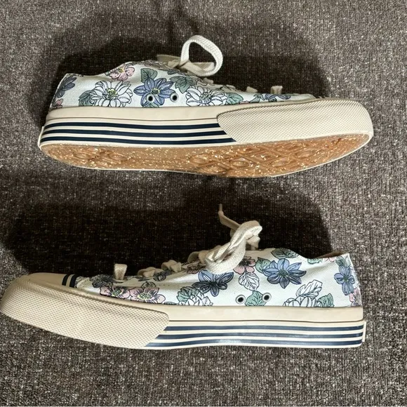 Pro Keds PK65594 Recycled Cream Floral Print Men Sneakers Size 9