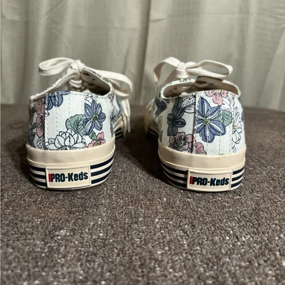 Pro Keds PK65594 Recycled Cream Floral Print Men Sneakers Size 9