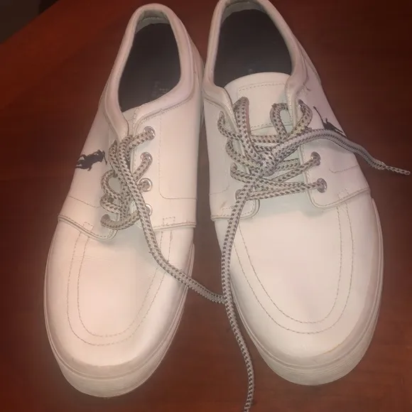 Prwnd  POLO RALPH LAUREN  vintage Men's Faxon Low Sneakers size 13D