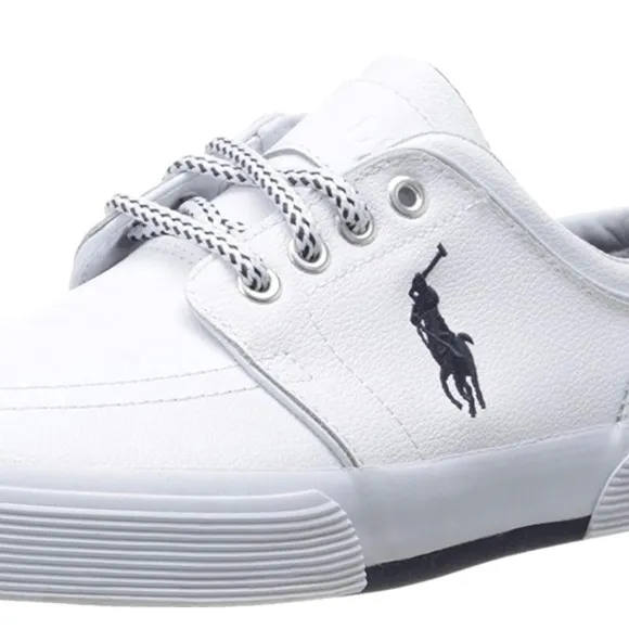 Prwnd  POLO RALPH LAUREN  vintage Men's Faxon Low Sneakers size 13D