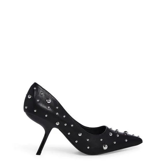 Public Desire &quot; STUDDED AFFAIR &quot;   Dream Stiletto Heels( BRAND NEW!!!!!!!!!!!!!