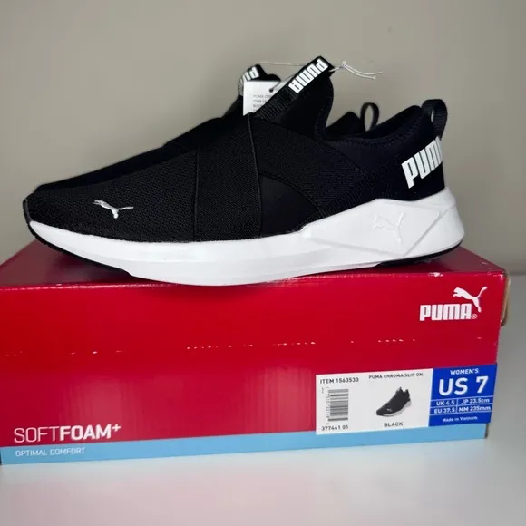 Puma Chroma Slip On Athletic Shoes