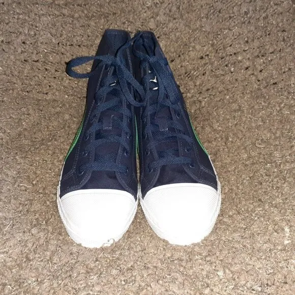 PUMA-Ibiza-High-Hi Tops-Sneakers-Unisex-Navy/Green