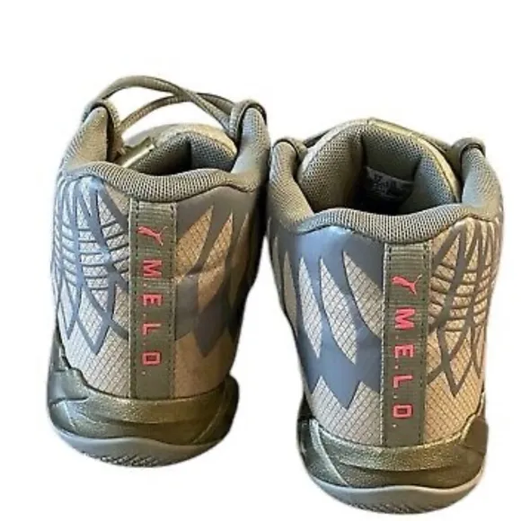 Puma Melo mb.01 Golden Child Size 2.5 Youth Sneakers Shoes