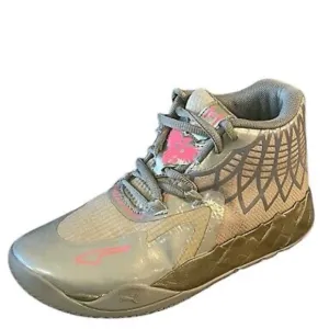 Puma Melo mb.01 Golden Child Size 2.5 Youth Sneakers Shoes