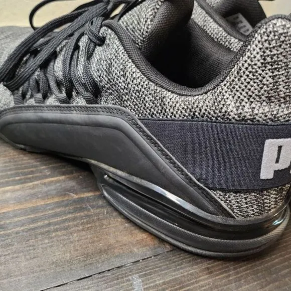 Puma Men's Axelion 194947-01 Gray Casual Shoes Sneakers‎ Size 12