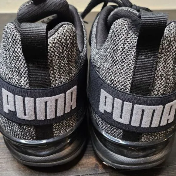 Puma Men's Axelion 194947-01 Gray Casual Shoes Sneakers‎ Size 12