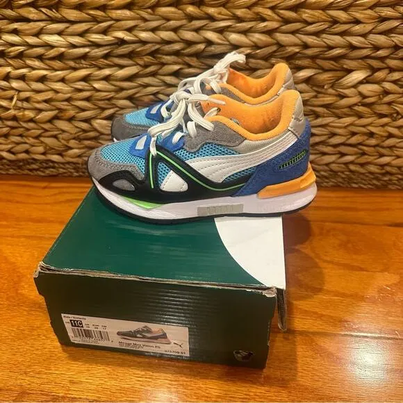 Puma Mirage Mox Vision Blue Atoll sz 11 Little Kids Puma Sneakers
