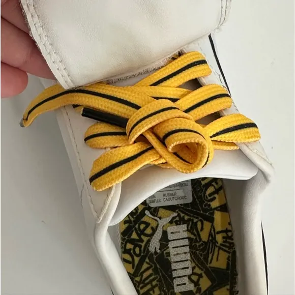 PUMA RARE Kid’s Unisex Minions Basket Tongue Sneakers - 4.5Y