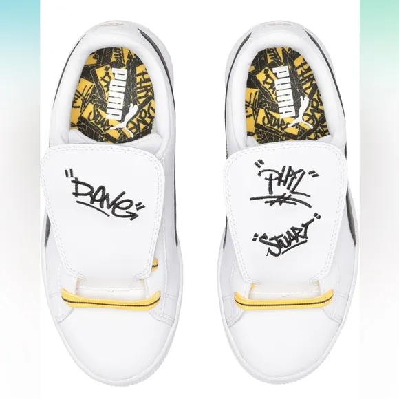 PUMA RARE Kid’s Unisex Minions Basket Tongue Sneakers - 4.5Y