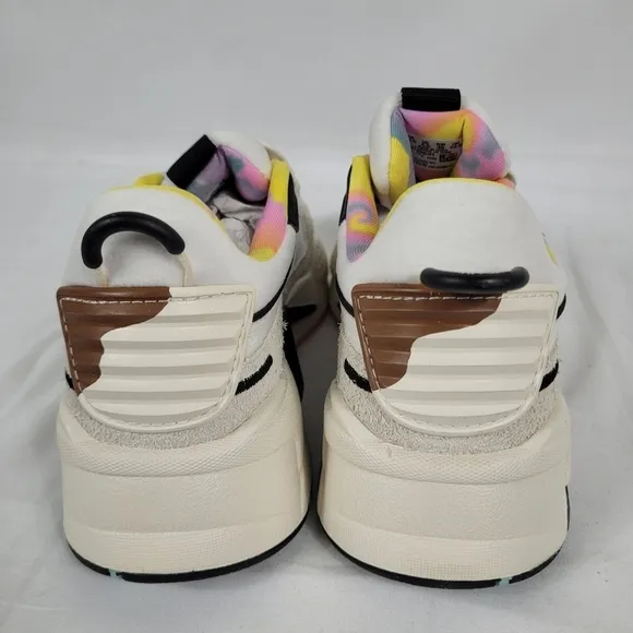 Puma RS-X Cam X Squish Lace Up Youth Unisex Grey/White Sneakers Casual Shoes 4.5