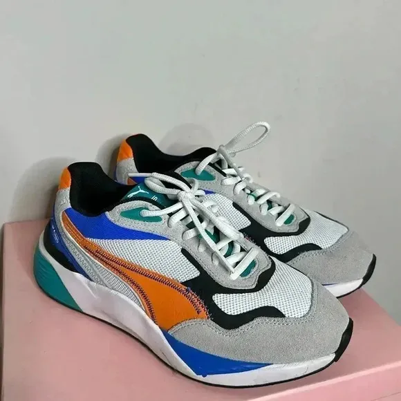 PUMA RS-METRIC LOW SNEAKERS UNISEX MEN SIZE 6 =GREY