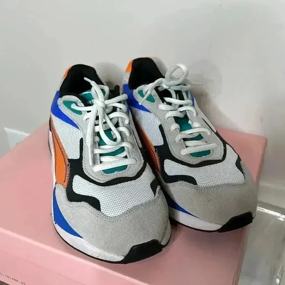 PUMA RS-METRIC LOW SNEAKERS UNISEX MEN SIZE 6 =GREY