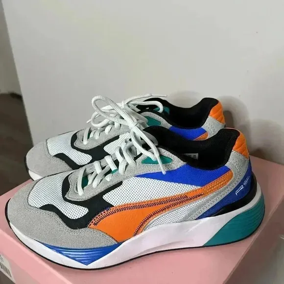 PUMA RS-METRIC LOW SNEAKERS UNISEX MEN SIZE 6 =GREY