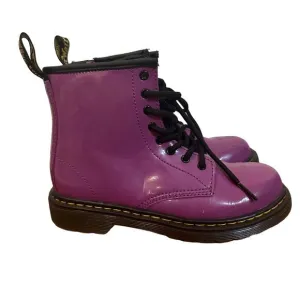 Purple Dr. Martens Boots sz 2 Youth 1460 Boots