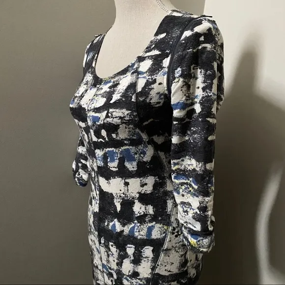 RACHEL ROY Abstract Bodycon Dress - Size Medium