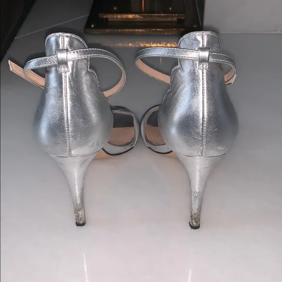Rachel Zoe Silver Heels