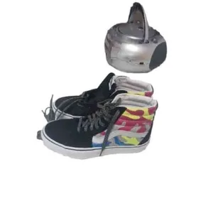Rainbow camouflage vans new with tags Unisex sk8 hi