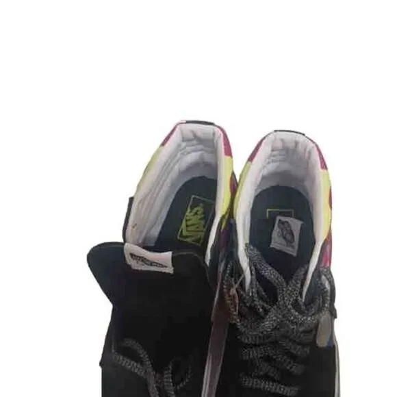 Rainbow camouflage vans new with tags Unisex sk8 hi