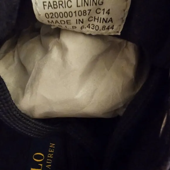 Ralph Lauren Polo sneakers size 13