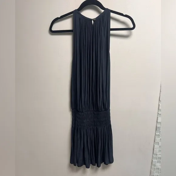 RAMY BROOK - Women’s “Paris” Sleeveless Mini Dress In Navy, Size XS