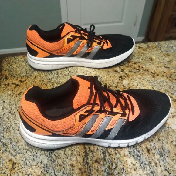RARE Adidas Galaxy 2 B33655 Orange/Black/White Running Shoes Mens Trainers US 12