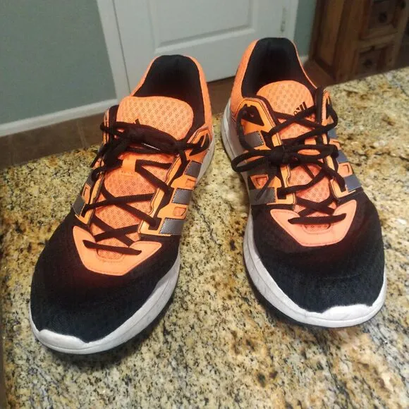 RARE Adidas Galaxy 2 B33655 Orange/Black/White Running Shoes Mens Trainers US 12