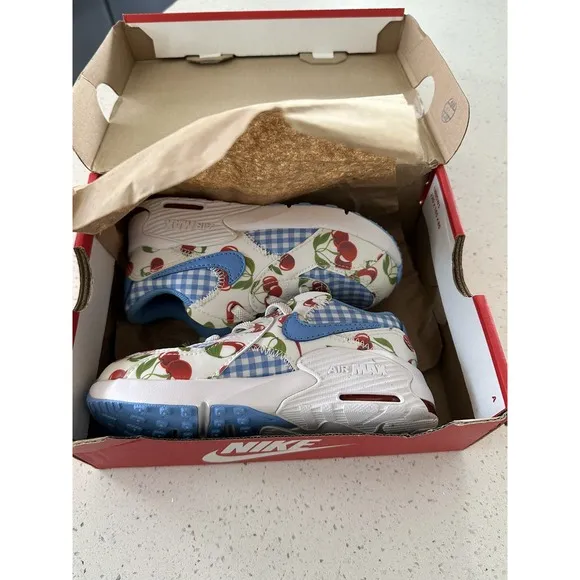 Rare Nike Kids Size 10C Red Cherry Sneakers Brand New In Box Never Worn