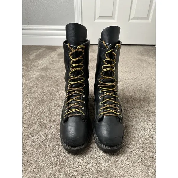 RARE WHITE'S BOOTS MEN'S EXPLORER NFPA FIRE BOOTS - SOFT TOE, Size US 10D‎
