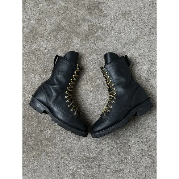 RARE WHITE'S BOOTS MEN'S EXPLORER NFPA FIRE BOOTS - SOFT TOE, Size US 10D‎
