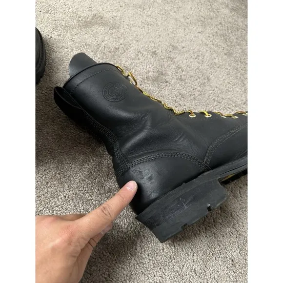 RARE WHITE'S BOOTS MEN'S EXPLORER NFPA FIRE BOOTS - SOFT TOE, Size US 10D‎