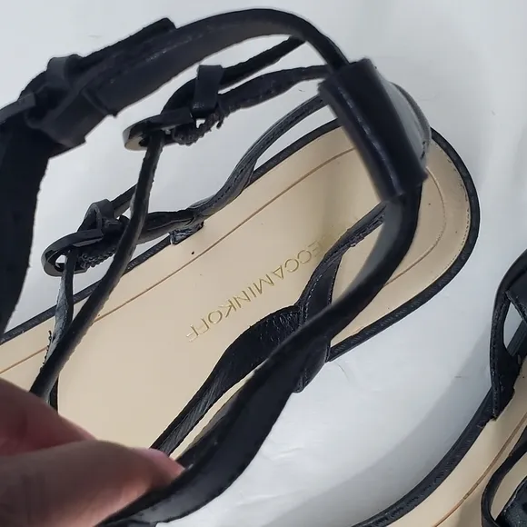 Rebecca Minkoff Black Sandals