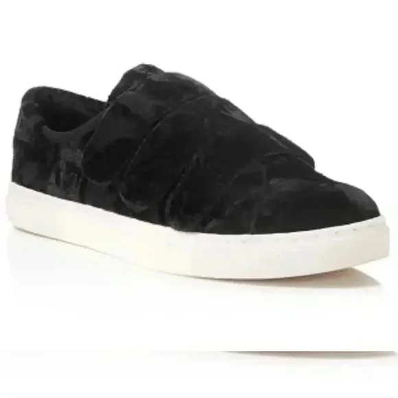 REBECCA MINKOFF Women's Crinkled Velvet Becky Sneakers size 10