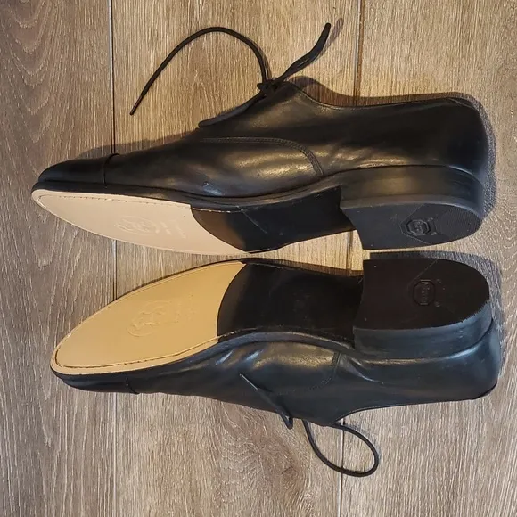 Recrafted Allen Edmonds Park Avenue Dress Cap‎ Toe Oxford Shoes Size 14B