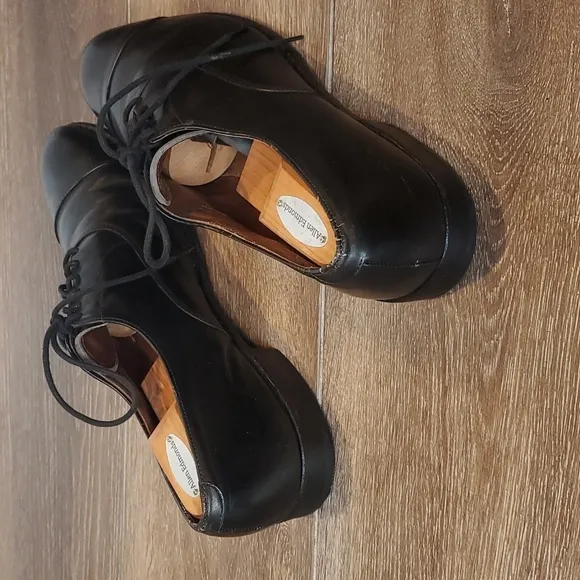 Recrafted Allen Edmonds Park Avenue Dress Cap‎ Toe Oxford Shoes Size 14B