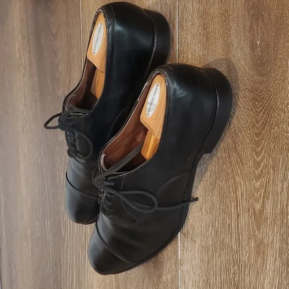 Recrafted Allen Edmonds Park Avenue Dress Cap‎ Toe Oxford Shoes Size 14B