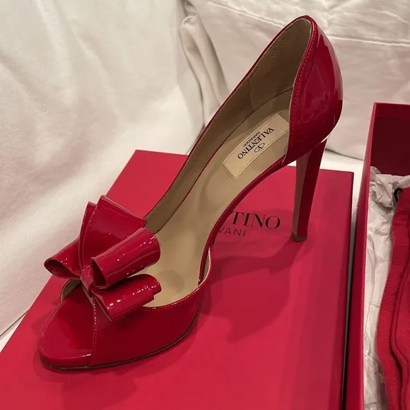 Red Valentino heels shoes size 9.5