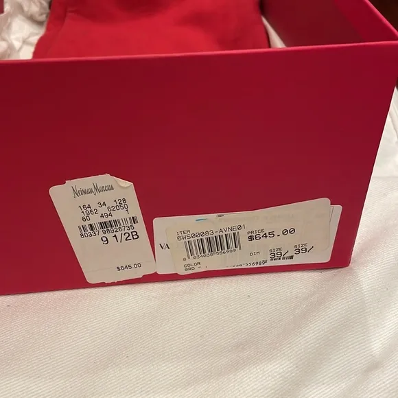 Red Valentino heels shoes size 9.5